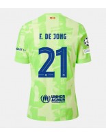 Barcelona Frenkie de Jong #21 Alternativní Dres 2024-25 Krátký Rukáv